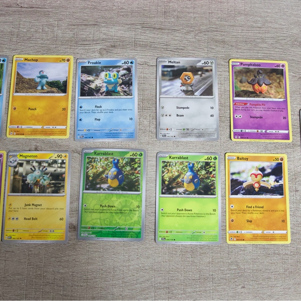 Pokemon 11 Card Lot of Yuka Morii Clay Art
